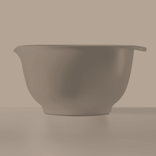 Rosti White Melamine Margrethe Mixing Bowls with Lids Set +